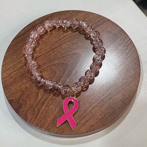 Breast cancer bracelet
